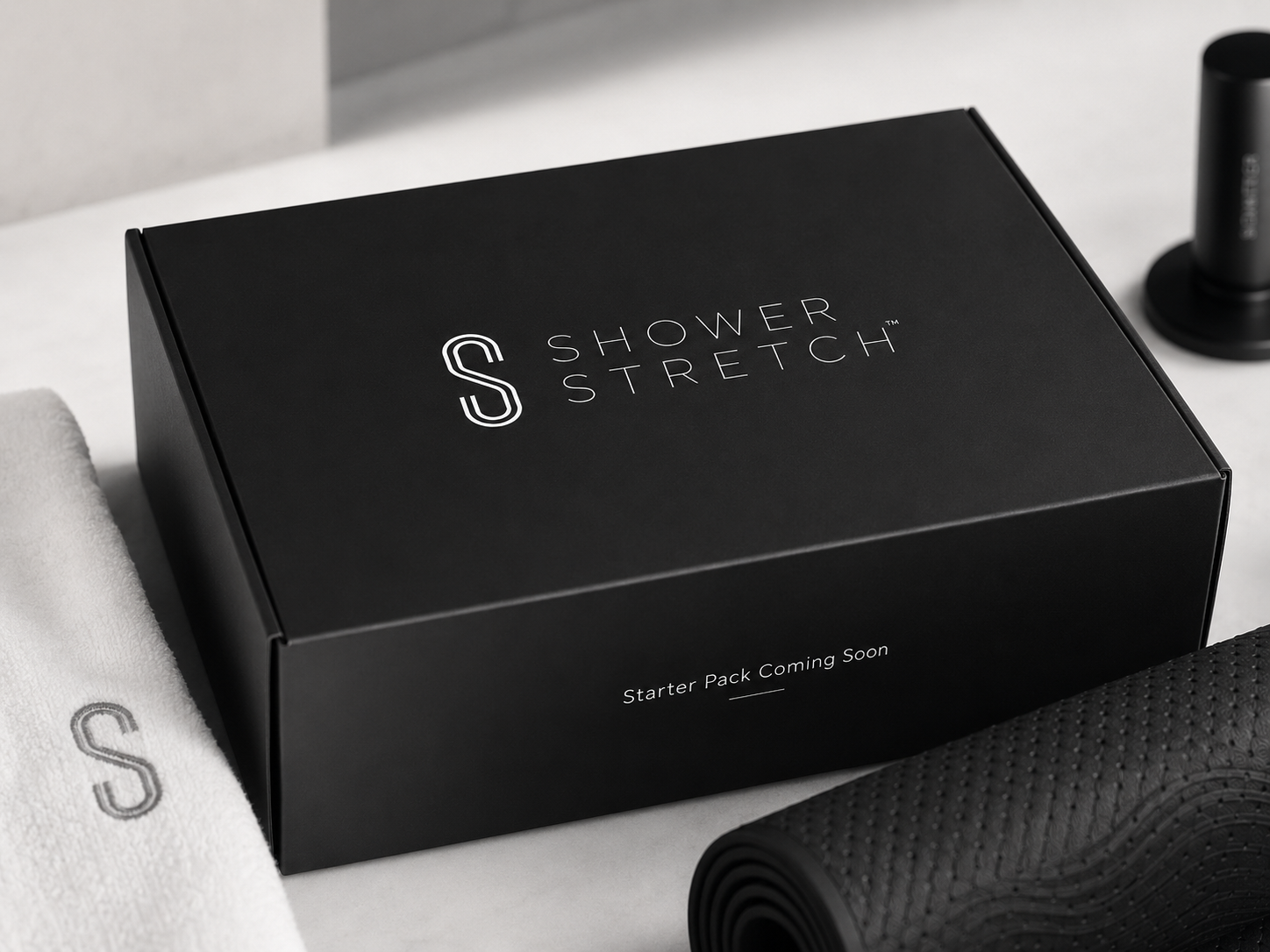 Teaser image for the coming ShowerStretch Starter Pack.